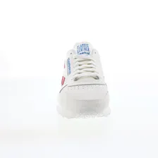 Кроссовки мужские Reebok Classic Leather Chalk Vector Red Vector Blue