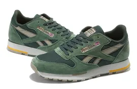 Мужские кроссовки Reebok Classic Leather Utility Green