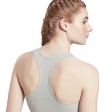 Женский спортивный топ Reebok BRALET GR9393 Серый