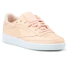 Женские розовые кроссовки Reebok Club C 85 Patent W BS9778