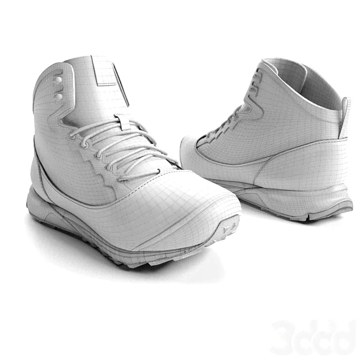 Кроссовки Reebok Arctic Sugar Black - Обувь - 3D модель