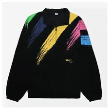 Мужская куртка ветровка Reebok Smiley чёрный