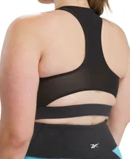 Топ спортивный Reebok Бюстгальтер Lux Colorblocked Racerback Plus Size