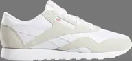 Кроссовки classic nylon 'light grey' Reebok, белый 1y3501 | white (белый, lpn22598444)