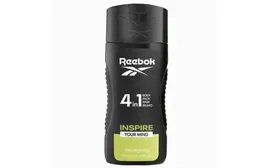 Reebok Мужской Inspire Your Mind Гель для душа 4 в 1 250мл