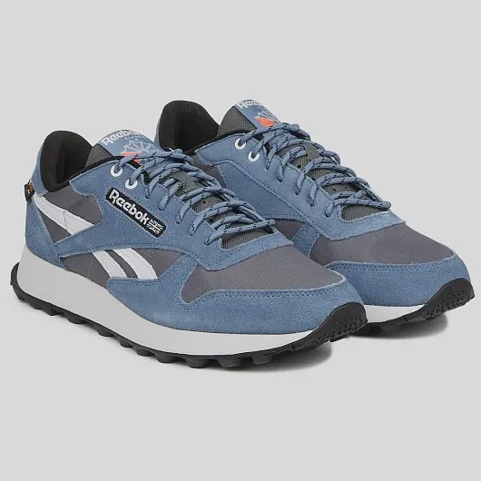 Кроссовки Reebok Classic Leather Winterized Cold Grey 6/Blue Slate-Core Black-1