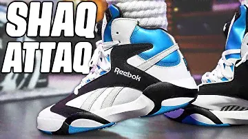 Reebok Shaq Attaq Home Review and On Foot In 4K