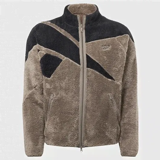 Куртка Reebok Classic Vector Sherpa Brown/Black
