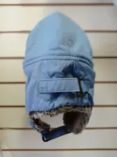 Шапка Reebok син. с ушами