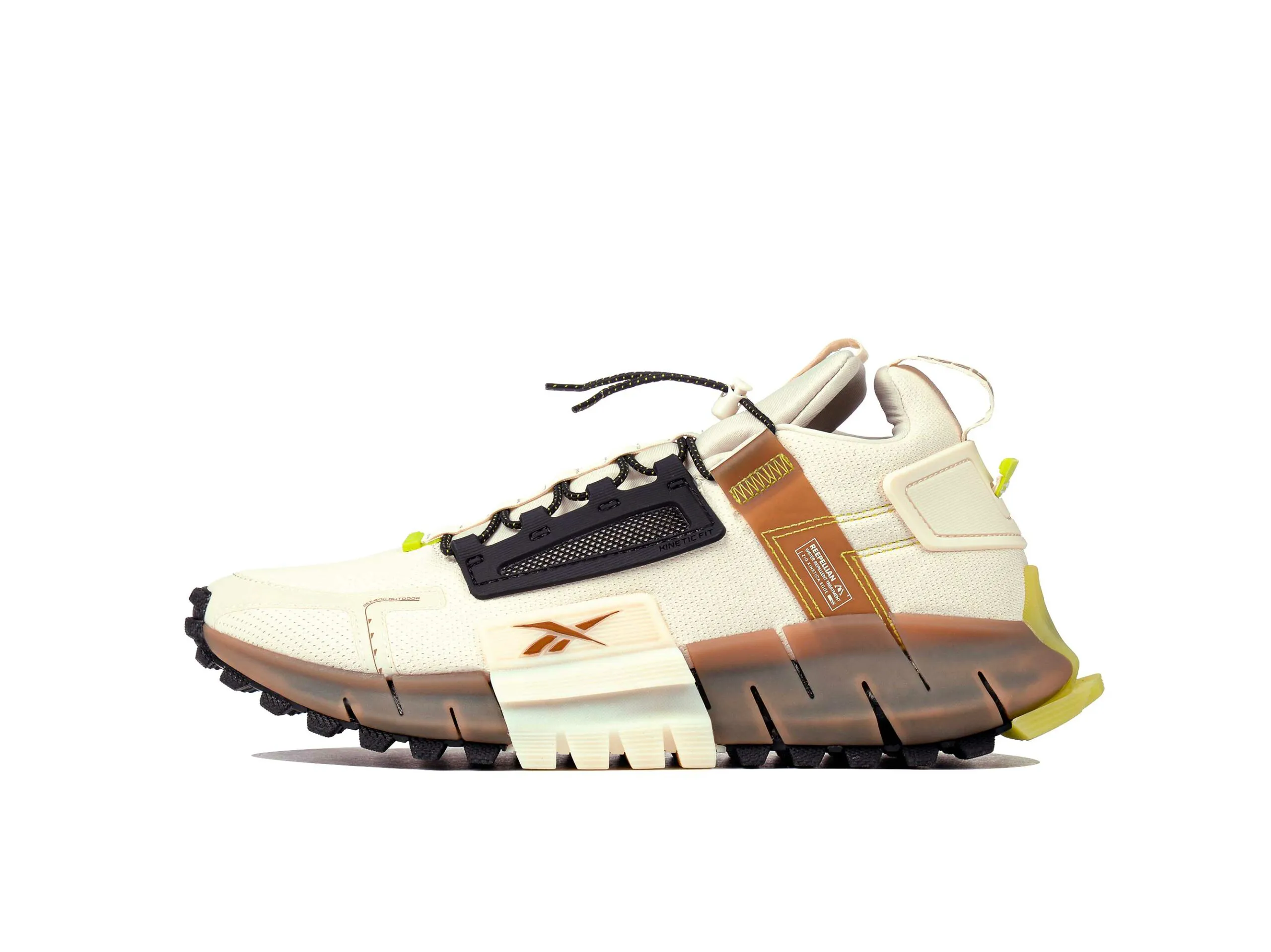 reebok zig kinetica edge beige