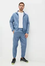 Костюм спортивный Reebok, Голубой, TE PIPING TRACKSUIT
