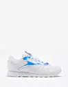 Белые кожаные кроссовки с контрастной отделкой Reebok Classic-Бeлый