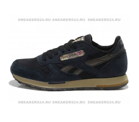 Кроссовки Reebok Classic Leather Utility Black-0