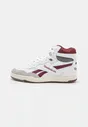 Кроссовки Reebok Bb 4000 Ii Mid Unisex, обувь белый / классический темно-бордовый re015o0ky-a13 | footwear white/classic maroon/pure grey (белый, lpn23211839)