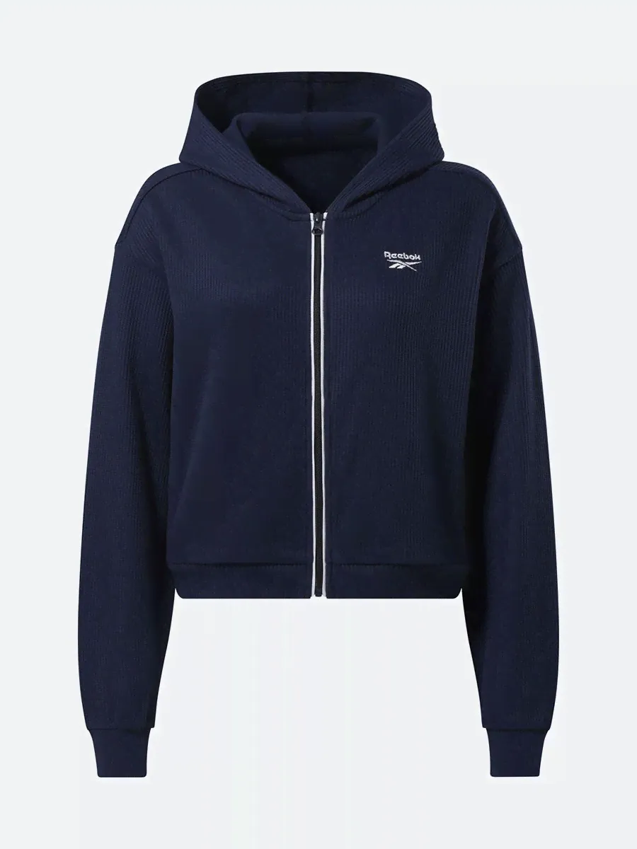Худи Reebok Rie Waffle Fullzip