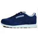 Reebok Classic (Синие с белым) Замша