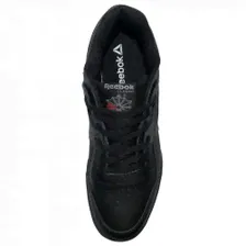 Кроссовки Reebok Workout Plus кожаные черные