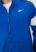 Куртка Reebok, Синий, TRAIN WOVEN JACKET