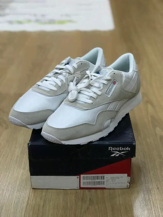 Reebok Reebok Classic Nylon White Light Gray