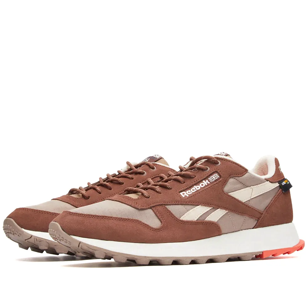 Кроссовки Reebok Classic Leather Cordura, коричневый gy9753 | trail brown, taupe & soft ecru (lpn22730864)-4