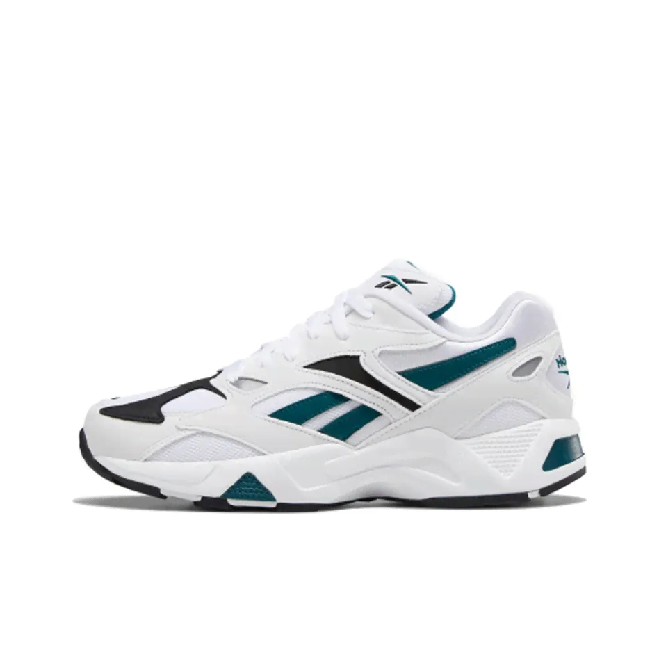Reebok Aztrek 96 Retro Low-end Running Shoes White and Green-0