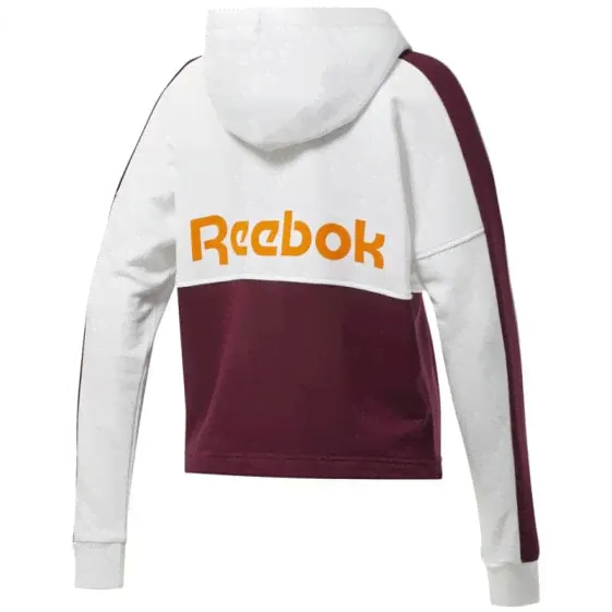 Женская толстовка на молнии с капюшоном Reebok-0