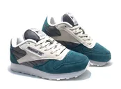 Reebok Classic Suede Women зеленые с белым (35-39) Размер 35