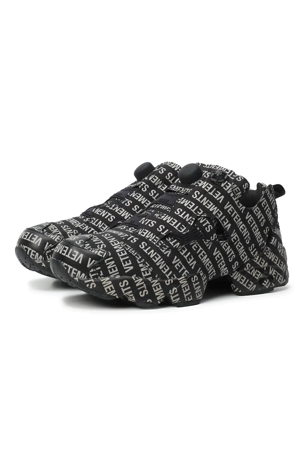 Кроссовки Vetements x Reebok Instapump Fury "Black"-4