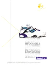 1993 Reebok Graphlite Pro Sports Cross-Training Shoe Vintage Photo Print Ad