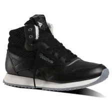 Ботинки женские Reebok Rockeasy Ripple Black/Asteroid Dust/ AR2797 кожаные черные