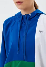 Ветровка Reebok, Синий, RUNNING WOVEN JACKET