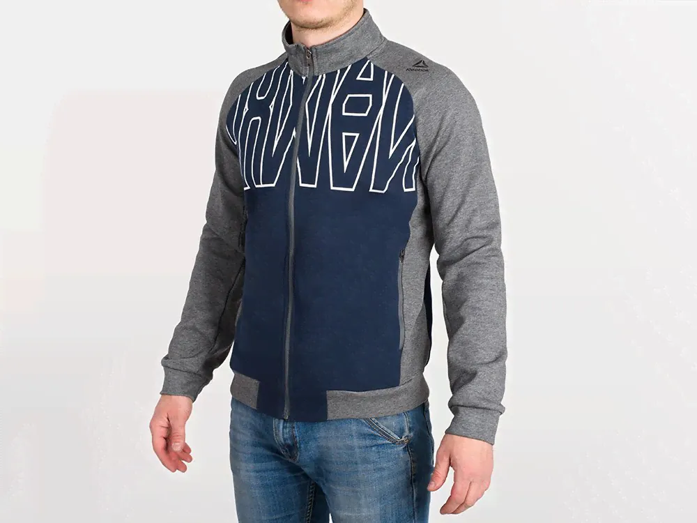 Олимпийка Reebok цвет Синий-2