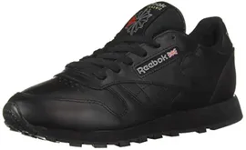 Кроссовки Reebok Men's Classic Leather Sneaker,Black,13 M