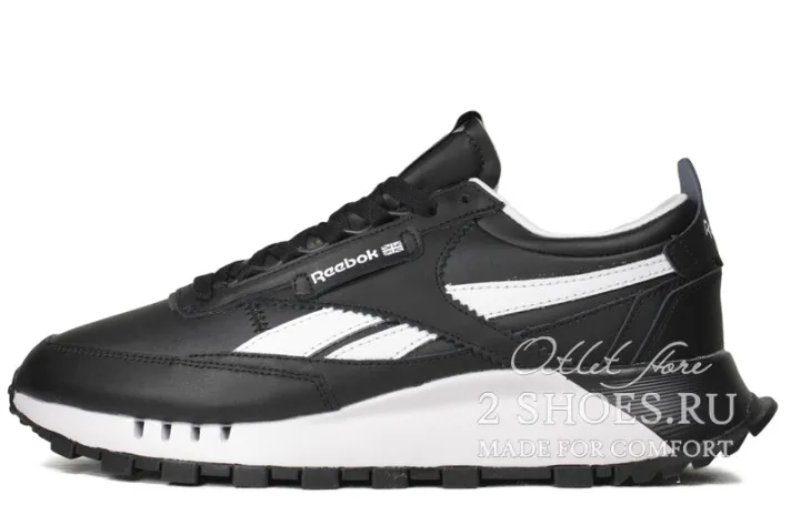 Кроссовки Reebok Classic Leather Legacy Black White-0