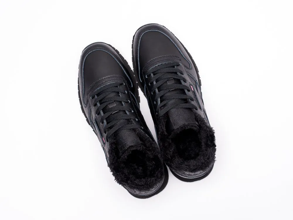 Зимние Кроссовки Reebok Classic Leather Utility цвет Черный-0