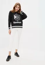 Свитшот Reebok Classic, Черный, CL FT BIG LOGO CREW