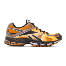 VETEMENTS Orange Reebok Edition Spike Runner 200 Sneakers-0