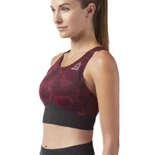 Спортивный топ Reebok Combat - urban-plum