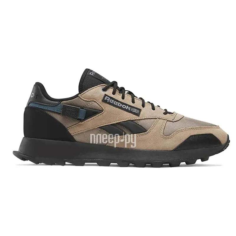 Кроссовки Reebok Classic Leather р.40 EUR Beige-Blue-Black 100025108-0