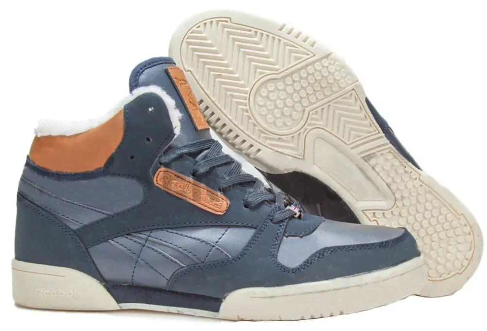 Зимние мужские кроссовки Reebok Classic Leather Mid Размер 45-0