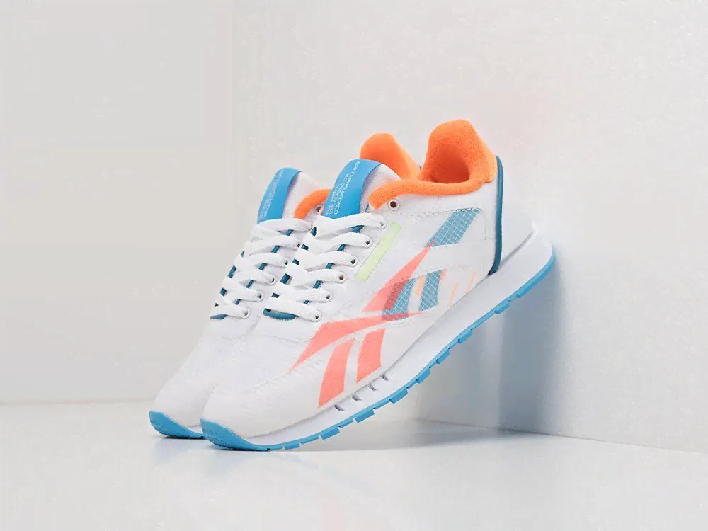Кроссовки Reebok Classic Leather белые женские 6157-01-0