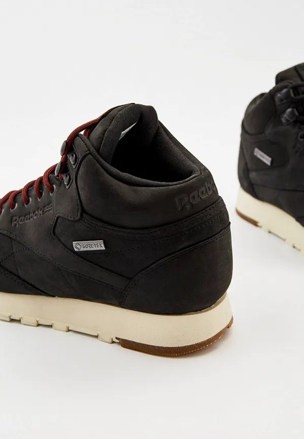 Кроссовки Reebok Classic, Черный, CL LTHR MID GTX-THIN-2