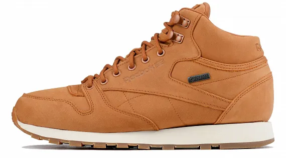 Кроссовки мужские Reebok Cl Lthr Mid Gtx-Thin L-Brown