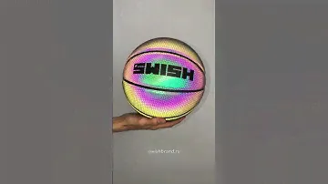 Цветной светоотражающий рефлективный баскетбольный мяч Swish | Магазин swishbrand.ru