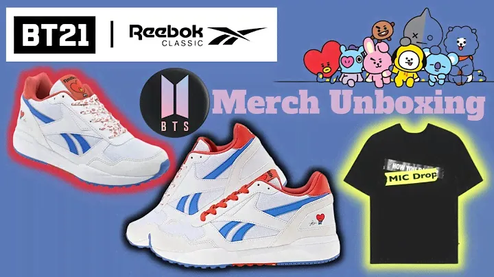 Reebok X BT21 Royal Bridge 2.0|Mic Drop BTS Official|Merch Unboxing| Raq Star