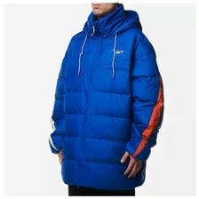 Мужской пуховик Reebok Vector Long Down синий