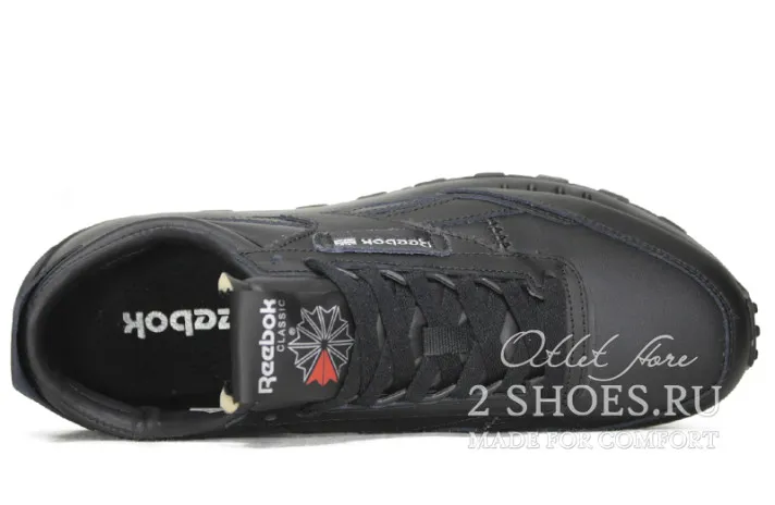 Кроссовки Reebok Classic Leather Legacy Black Triple-0
