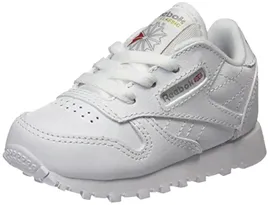Тапочки и чешки Reebok Unisex Baby Classic Leather Sneaker, Elfenbein (White 1), 22.5 EU