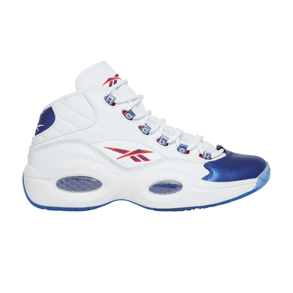Кроссовки Reebok Question Mid "Blue Toe"