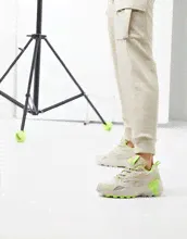 Бежевые кроссовки для бега по пересеченной местности Reebok Aztrek Double Мiх-Бежевый-0
